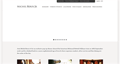 Desktop Screenshot of michelroux.co.uk